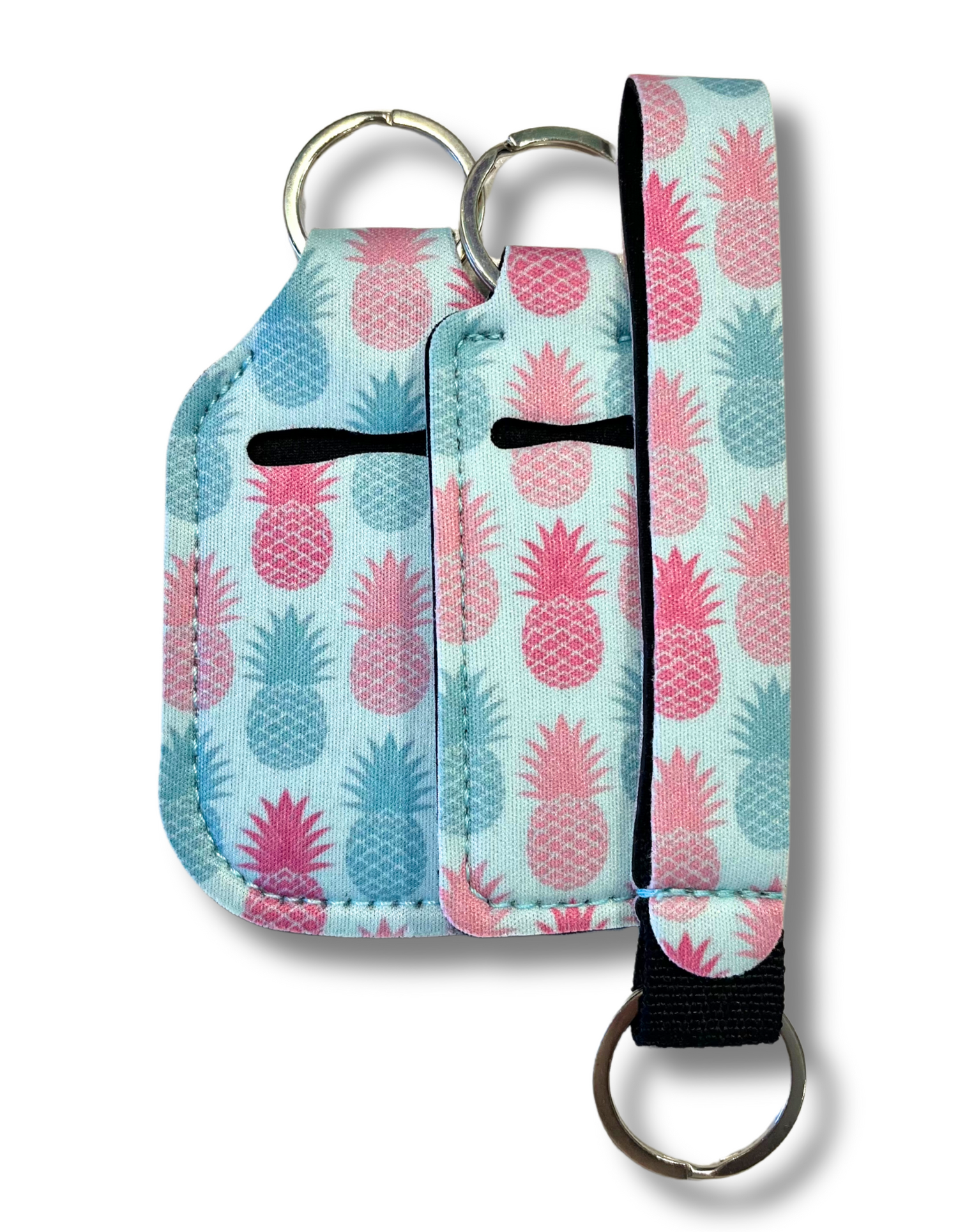 Wristlet-3-PCS Set: Pineapple Parade